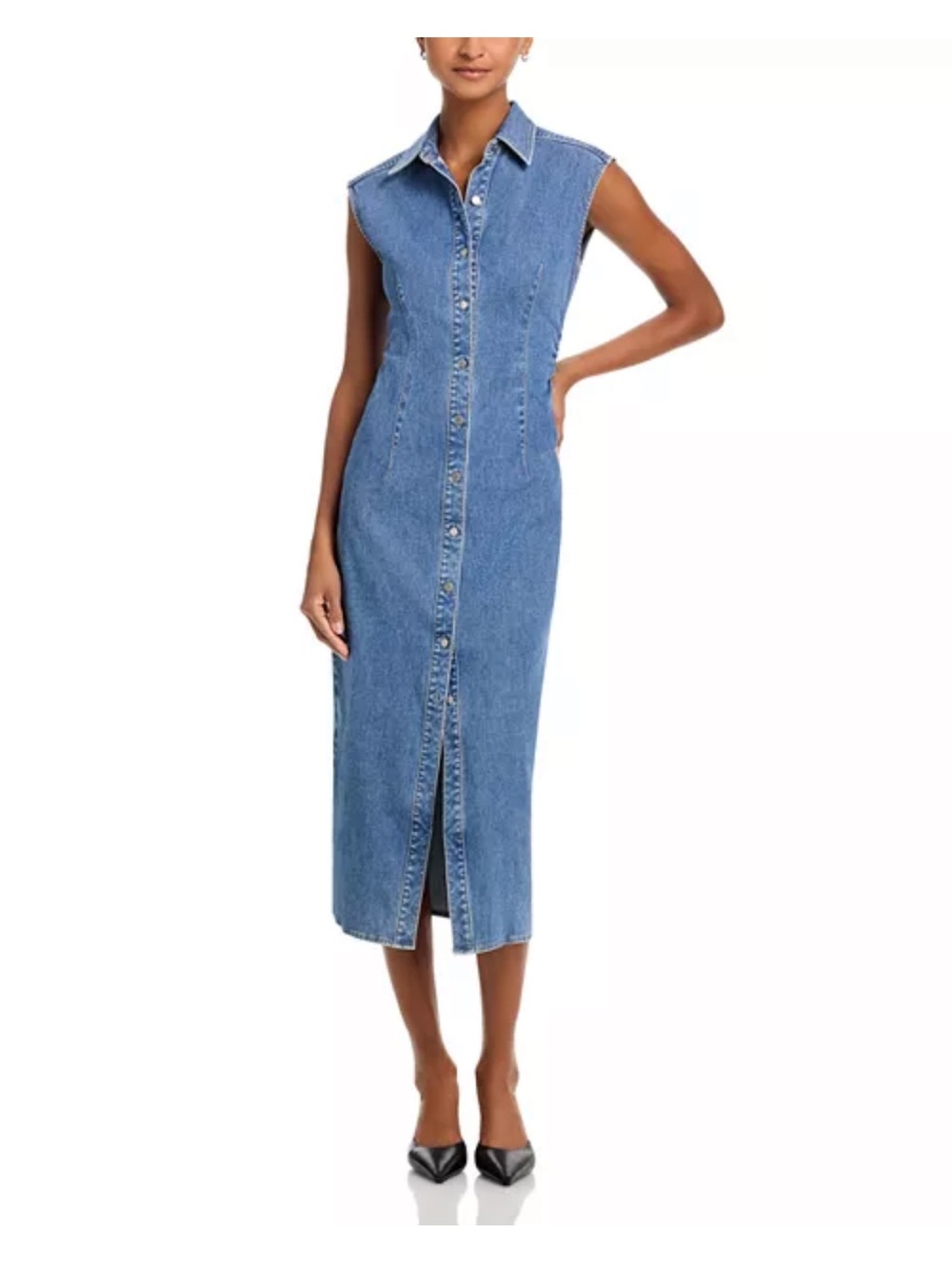 rag & bone Airflex Leah Denim Dress NWT sz 0